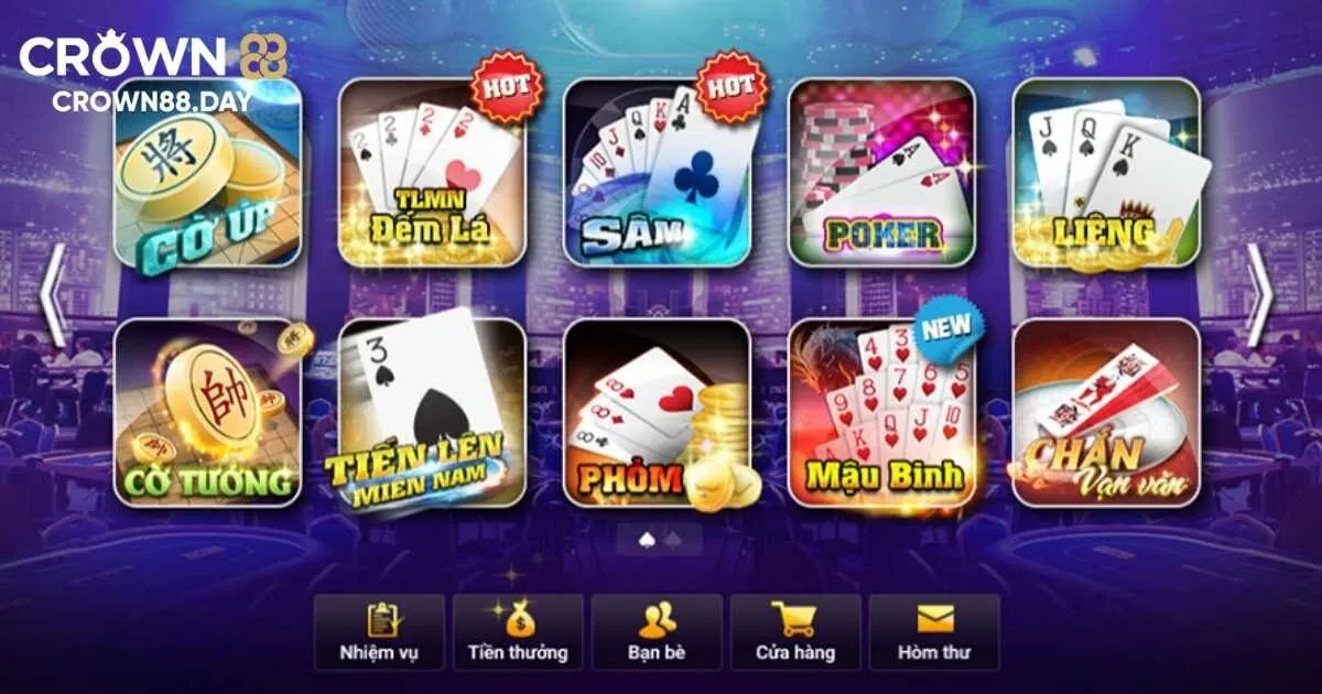 Kho game đỉnh cao đa dạng